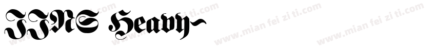 JINS Heavy字体转换